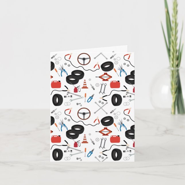 Automotive-Werkzeuge Karte (Vorderseite)