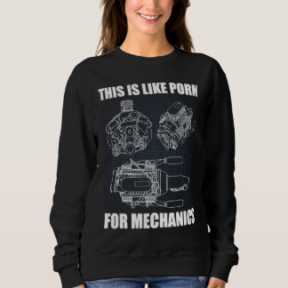 Automotive work  mechanic style sweatshirt