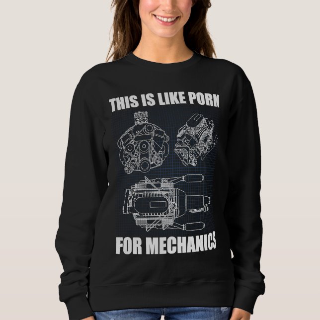 Automotive work  mechanic style sweatshirt (Vorderseite)