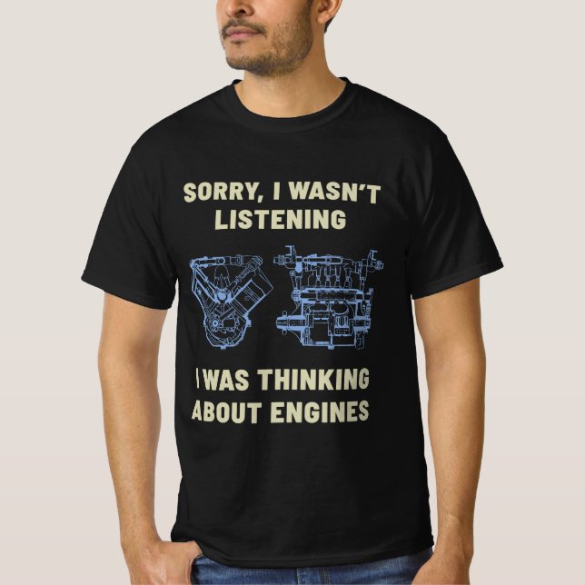 Automotor-Getriebekopf T-Shirt (Vorderseite)