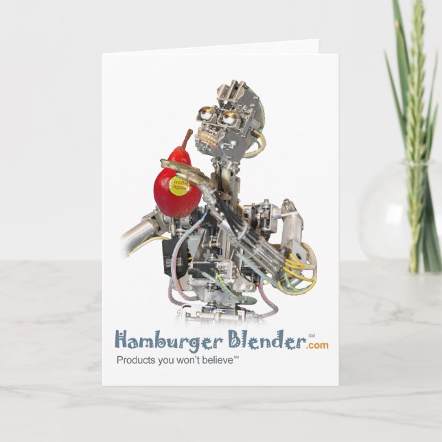 Autonome Sticker Remover: Grußkarten Karte (Vorderseite)