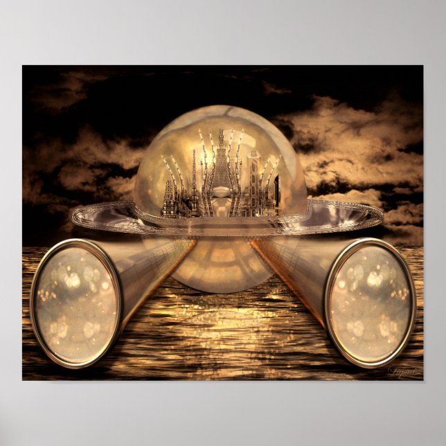 Autonomer Pod Poster (Vorne)