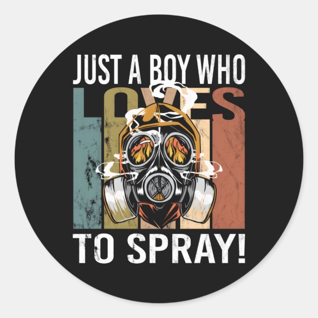 Autopainter Runder Aufkleber (Vorderseite)