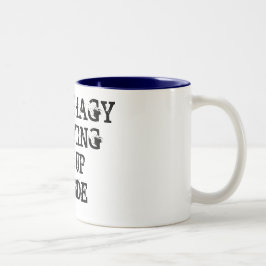 AUTOPHAGY ISST MICH UPINSIDE ZWEIFARBIGE TASSE