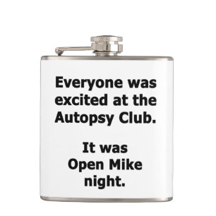 Autopsy-Club Flachmann