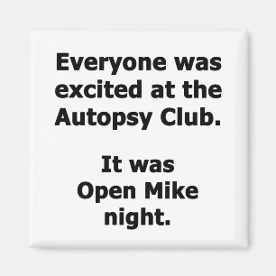 Autopsy-Club Magnet