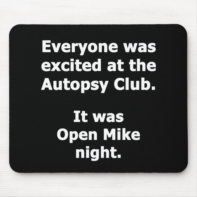 Autopsy-Club Mousepad (Vorne)