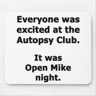 Autopsy-Club Mousepad