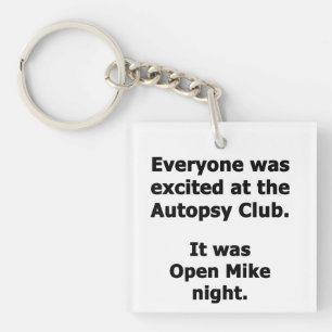 Autopsy-Club Schlüsselanhänger