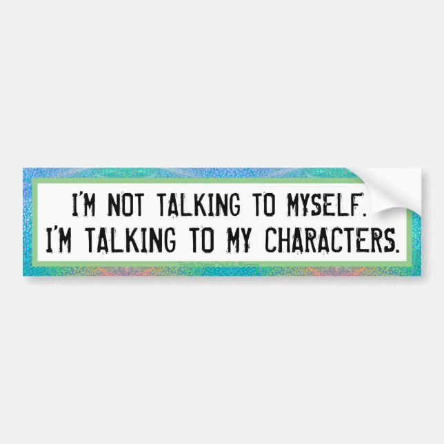 Autor-Autoaufkleber Autoaufkleber (Vorne)