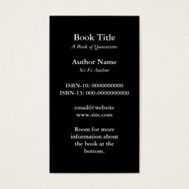 Autor Buch Cover Book Signature Promo