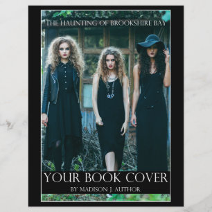 Autor Buch Cover Werbeaktion groß Flyer