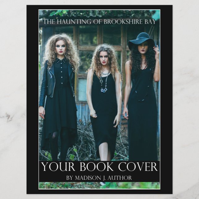 Autor Buch Cover Werbeaktion groß Flyer (Vorne)