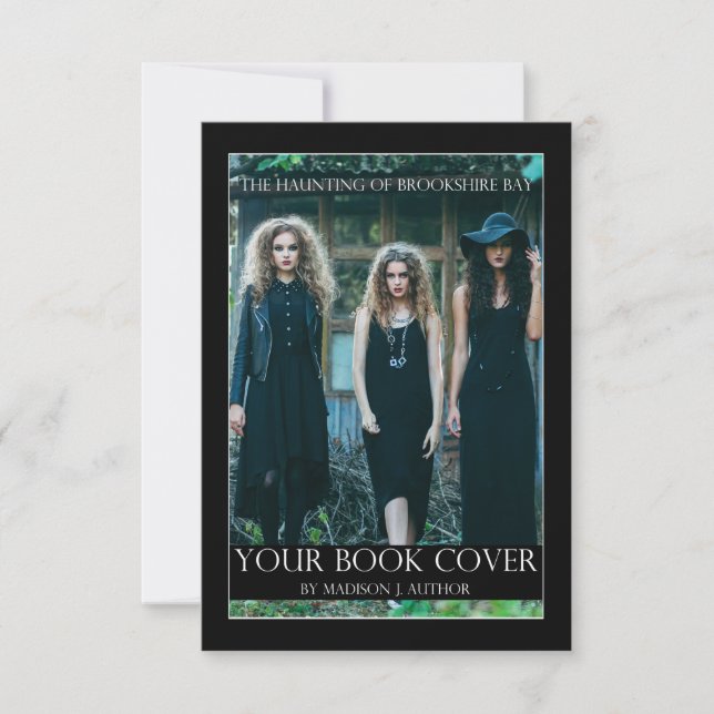 Autor Buchübersicht | Author Foto Back Promo Karte (Vorderseite)