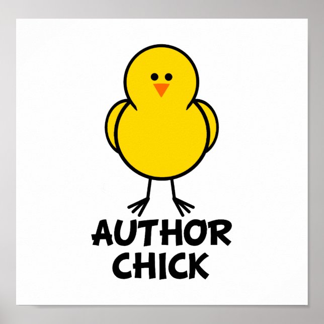Autor Chick Poster (Vorne)