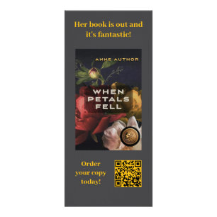 Autor, der die Programmrackkarte für die Veröffent Werbekarte