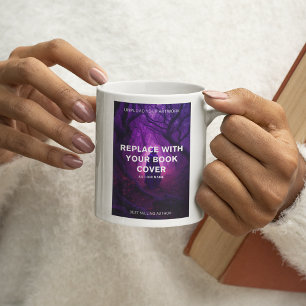 Autor des Buchcover-Werbegeschehens Kaffeetasse