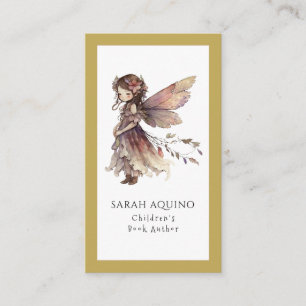 Autor des Kinderbuchs Fairy Visitenkarte