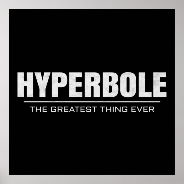 Autor des Schreibens Hob_| Buch Lover Design Poster (Vorne)