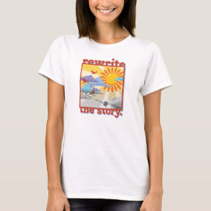 "Autor" Flowy Ernte T-Shirt