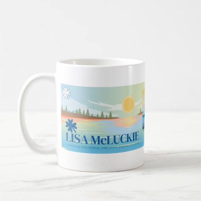 Autor Lisa McLuckie Coffee Tasse (Links)