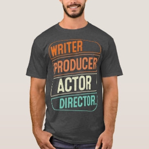 Autor Produzent Schauspieler Regisseur Filmmaker G T-Shirt