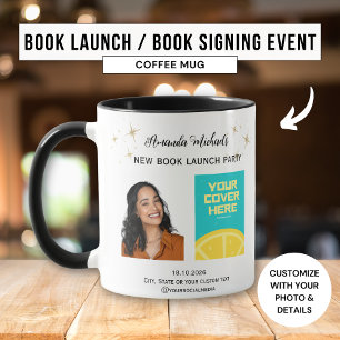 Autor Schriftsteller Buchlaunch Signing Promotion Tasse