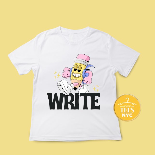 Autor Stift-T - Shirt "schreiben" (Von Creator hochgeladen)