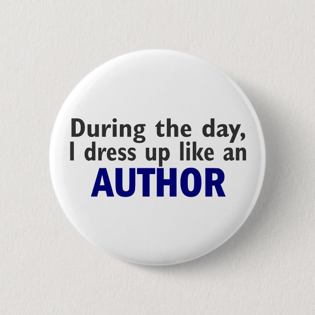 AUTOR während des Tages Button (Vorderseite)