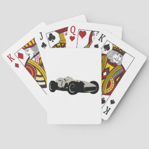 Autoradio-Illustration auf T - Shirt gedruckt Spielkarten