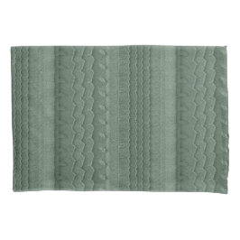 Autoreifen-Bahnen auf Strand-aquamarinem Grün Kissenbezug