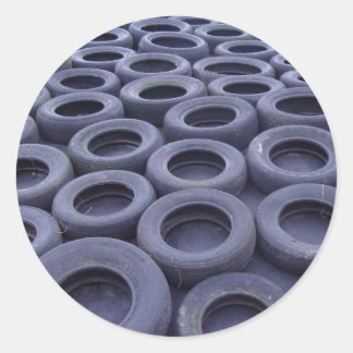 Autoreifen Runder Aufkleber