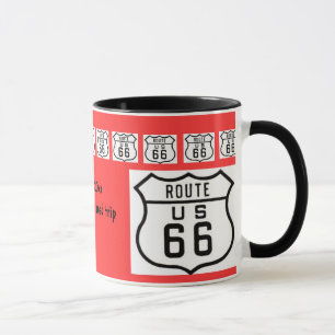 Autoreise-Andenken des Weg-66 Tasse
