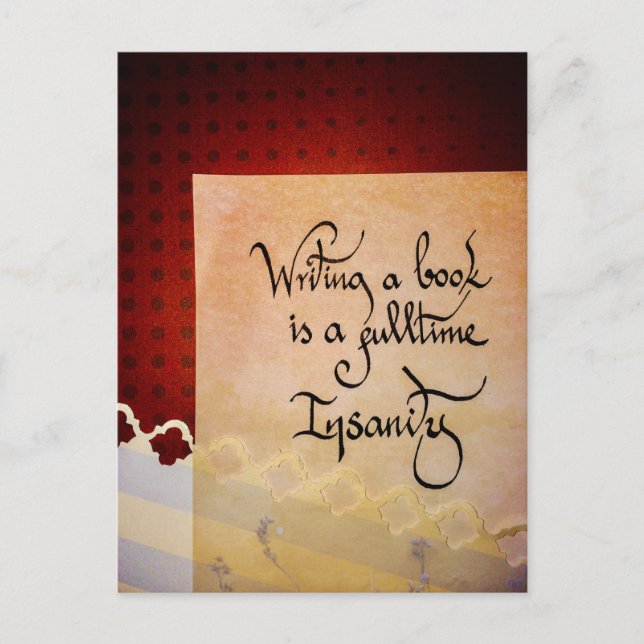 Autoren CREED-Manifest Postkarte (Vorderseite)