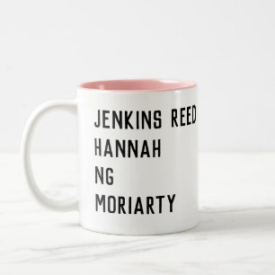 Autoren der Fiktion Zweifarbige Tasse