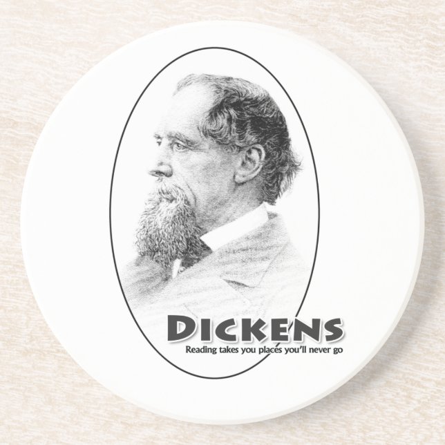 Autoren-Dickens Untersetzer (Vorne)