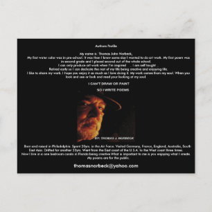 Autoren Profil Postkarte