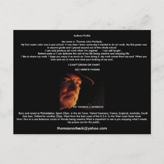 Autoren Profil Postkarte