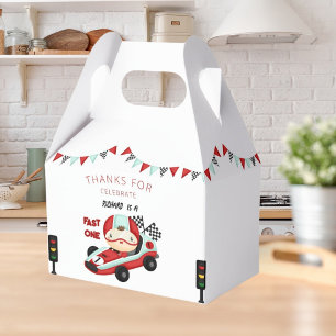 Autorennen Kindergeburtstagsthema Geschenkschachtel