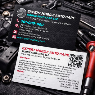 Autoreparatur & Auto-Klimaanlagenspezialist Benutz Visitenkarte