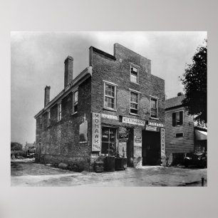 Autoreparatur und Reifenladen: 1940er Poster