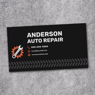 Autoreparatur Visitenkarte