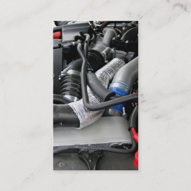 Autoreparaturteil-Mechanikerautomobiltechniker Visitenkarte (Vorderseite)