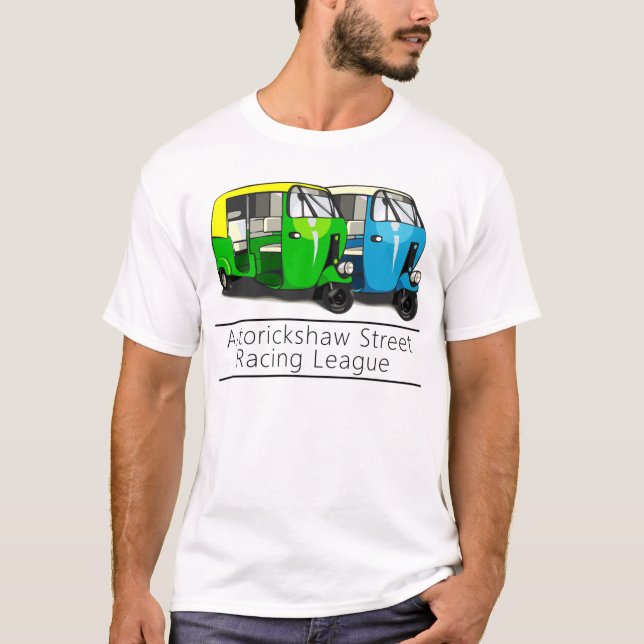 AUTORICKSHAW, das T-Shirt LÄUFT (Vorderseite)