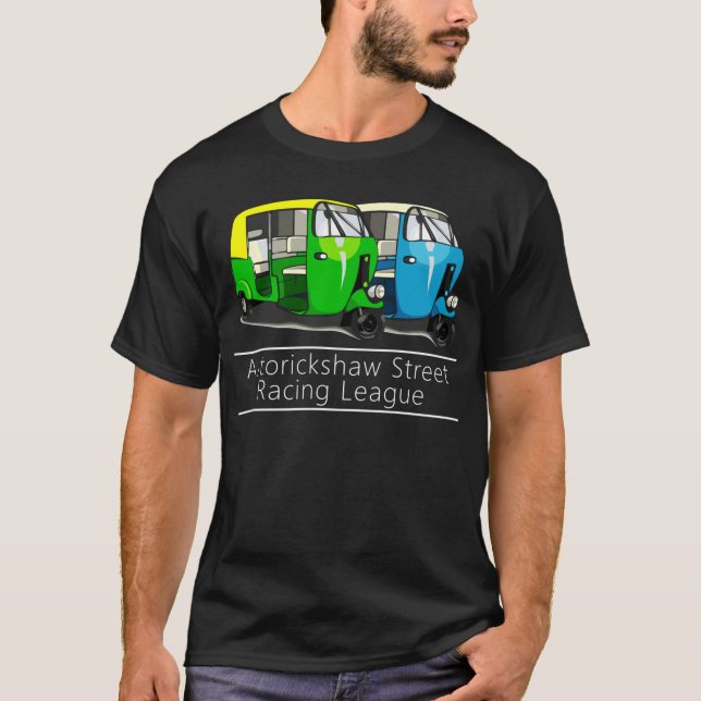 AUTORICKSHAW, das T-Shirt LÄUFT (Vorderseite)
