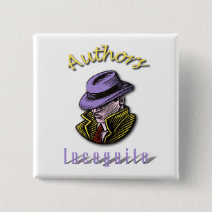 Autorn-unbekannter quadratischer Knopf Button
