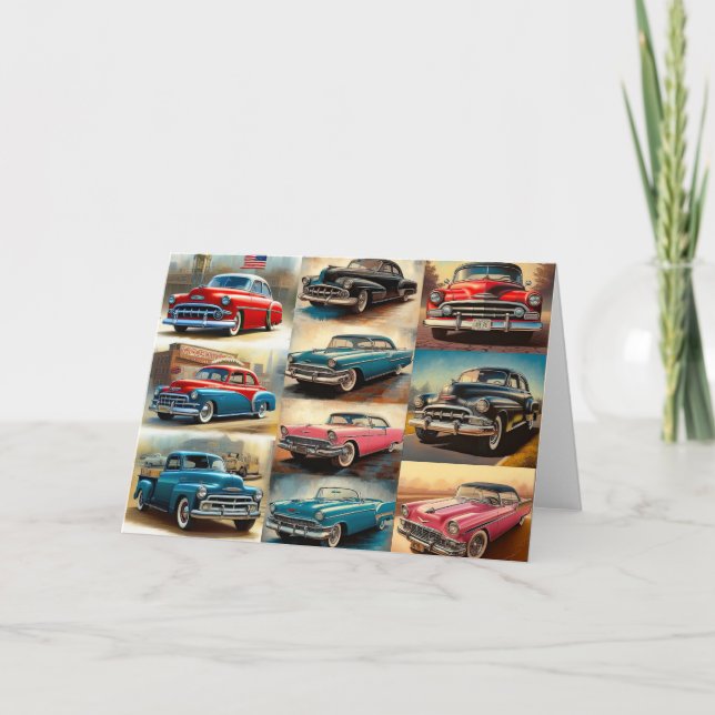 Autos Karte (Vorderseite)