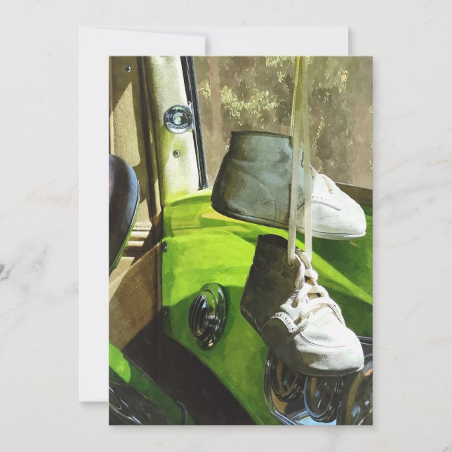 Autos - Kinderschuhe (Vorderseite)