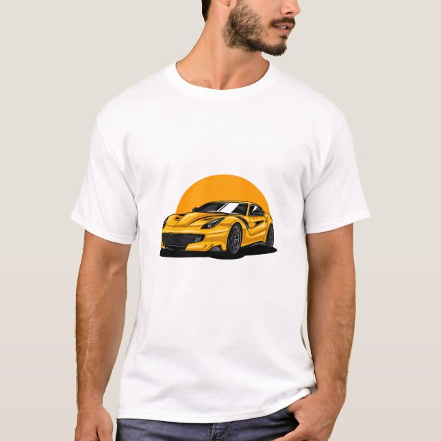Autos lieben T-Shirt (Vorderseite)