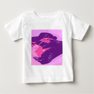 Autos mit klassischer Trennwand Baby T-shirt